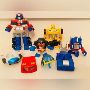 Transformers Mr Potato Head Mixable Mashable Optimus Prime Bumblebee Starscream